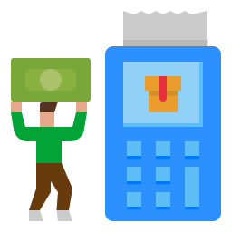 Shipping cost icon