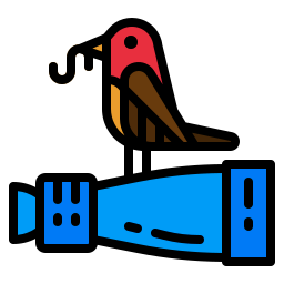 observación de aves icono