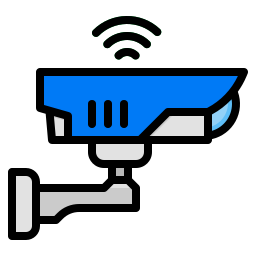 circuito cerrado de televisión icono