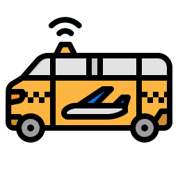 minivan taxi icon