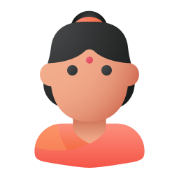 인도 여성 icon