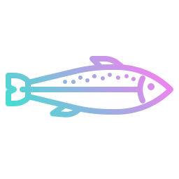salmón icono