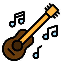 guitarra icono