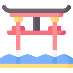 puerta torii icono