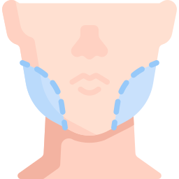 Jaw contouring icon