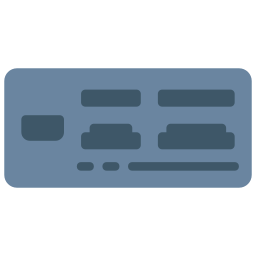 Card reader icon