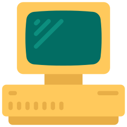 Старый компьютер иконка