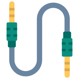 Вспомогательный кабель иконка