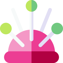 Pin cushion icon