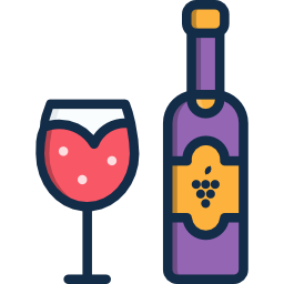 Wine bottle icon