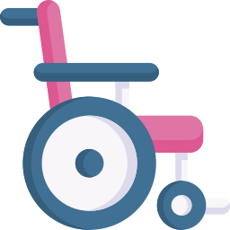 silla de ruedas icono
