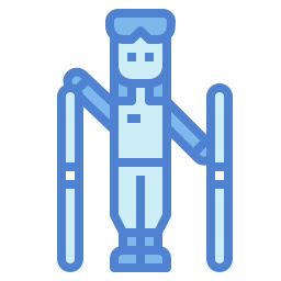 스키 타는 사람 icon