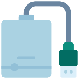 External hard drive icon