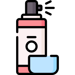 Hair spray icon