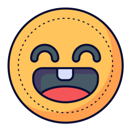 Happy face icon