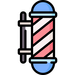 Barber sign icon