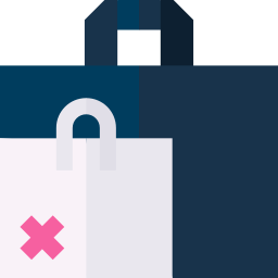 Shopping bags icon