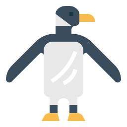 pingüino icono