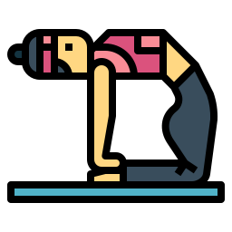 Yoga pose icon