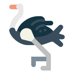 avestruz Ícone