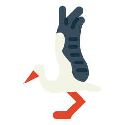 Stork icon