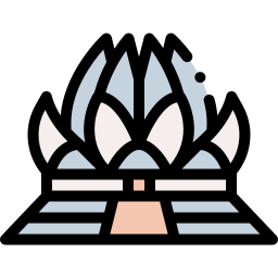 Świątynia lotosu ikona