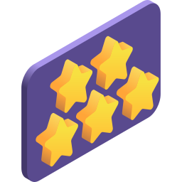 Five stars icon