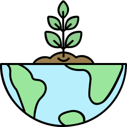 terra verde icona