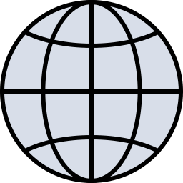 World grid icon