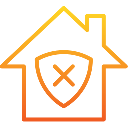bezpieczeństwo w domu ikona