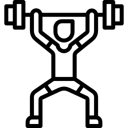 重量挙げ選手 icon