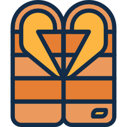 Sleeping bag icon