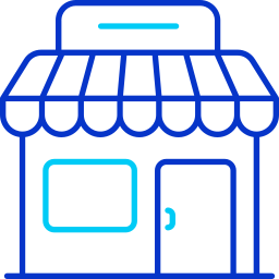 Shopping store icon