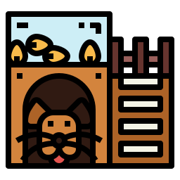 Pet house icon