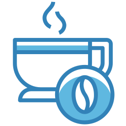 café caliente icono