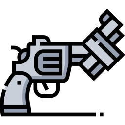 The knotted gun icon
