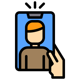 selfie icono