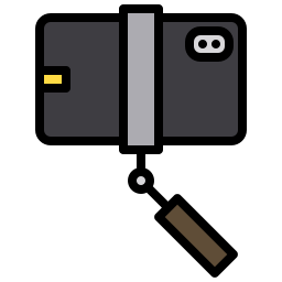 Selfie stick icon