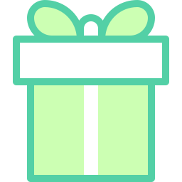 Gift box icon