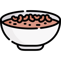 Red bean soup icon