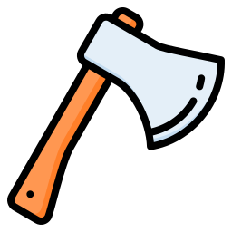 Wood axe icon