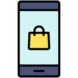 Мобильные покупки иконка