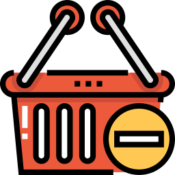 Shopping basket icon