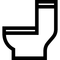 toilettes Icône