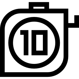 medición icono