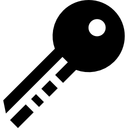 clé de la porte Icône