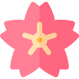 fiore di ciliegio icona