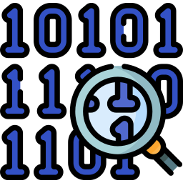 Binary code icon