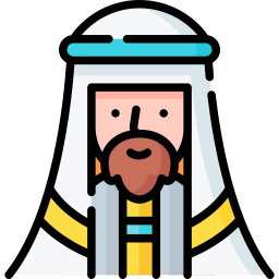 Arab man icon