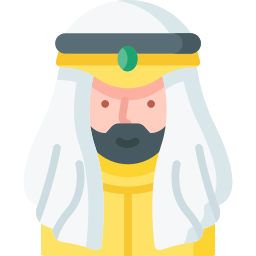 Arab man icon